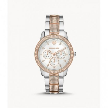 Michael Kors MK6827 Tibby Multifunction Two-Tone Stainless Steel Watch