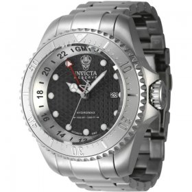 Invicta Men's Reserve Hydromax 52mm Black Dial Stainless Steel Automatic Watch