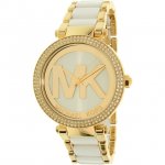 Michael Kors Women's Parker MK6313 Gold Stainless-Steel Quartz Fashion Watch