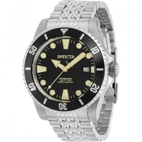 Invicta 39755 Men's Pro Diver Automatic Date Silver Steel Watch