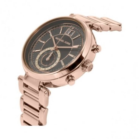 Michael Kors Women's Sawyer MK6226 Rose Gold Stainless-Steel Quartz Fashion Watch