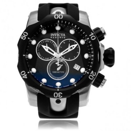 Invicta Men's 5732 Venom Quartz Chronograph Black Dial Watch