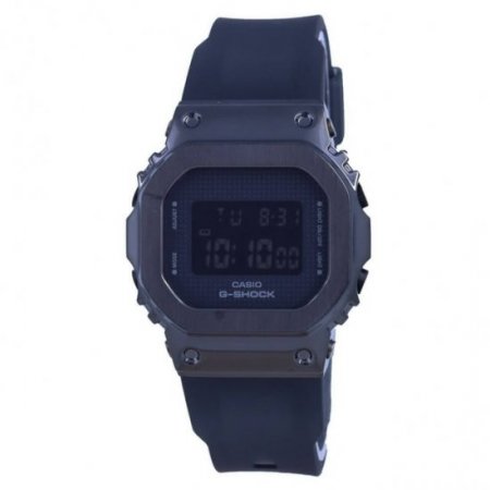 Casio G-Shock Resin Band Digital GM-S5600SB-1 GMS5600SB-1 200M Women's Watch