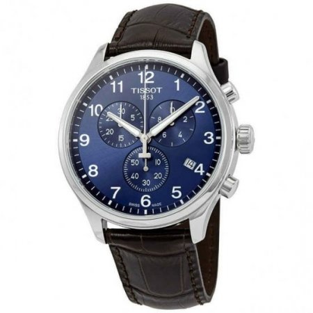 Tissot Men's Chrono XL Blue 45mm Quartz Watch T116.617.16.047.00