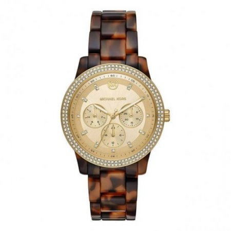 WATCH MICHAEL KORS STAINLESS STEEL GOLDEN BROWN WOMEN MK6816