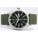 Seiko 5 Military Automatic Sports Japan Made SNZG09J1 Mens Watch