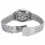 Seiko Men's 5 Automatic SNK357K Silver Stainless-Steel Automatic Dress Watch