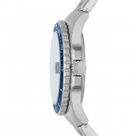 Fossil Blue Three-Hand Date Stainless Steel Watch