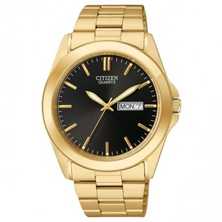 Citizen Men's Quartz Classic Gold-Tone Stainless Steel Watch BF0582-51F