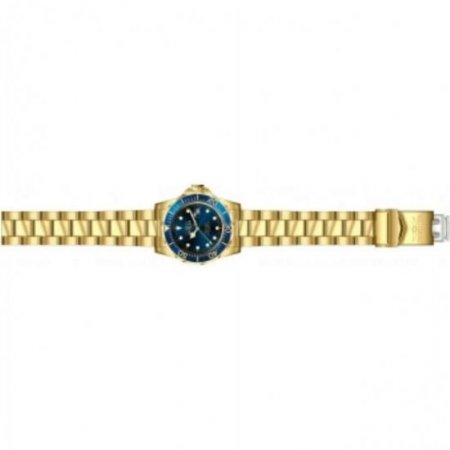 Invicta Men's 17058 Pro Diver Analog Blue Dial Swiss Quartz Gold Watch