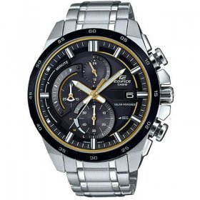 Casio EQS600DB-1A9 Men's Edifice Chronograph Black Dial Watch