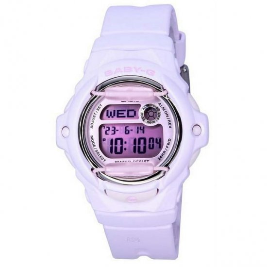 Casio Baby-G Digital Pink Resin Strap Quartz BG-169U-4B 200M Women\'s Watch