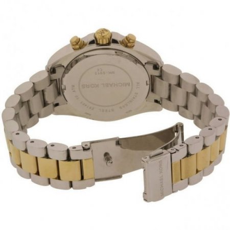 Michael Kors Women's Mini Bradshaw Two-Tone Chronograph Watch MK5912