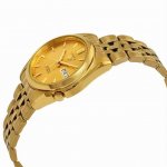 Seiko Men's 5 Automatic SNK366K Gold Stainless-Steel Automatic Dress Watch