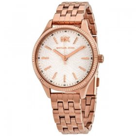 Michael Kors Lexington Quartz White Dial Ladies Watch MK6641