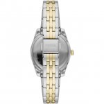 Fossil Scarlette Mini Quartz Crystal Gold Dial Ladies Watch ES4949