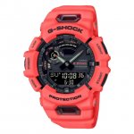 Casio Men's Orange Watch G-Shock Step Count Bluetooth GBA-900-4A