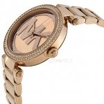 Michael Kors MK5865 Parker Rose Gold Tone Glitz Dial Stainless Steel Women's Watch