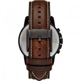 Fossil Men's FS5088 Brown Leather Quartz Watch