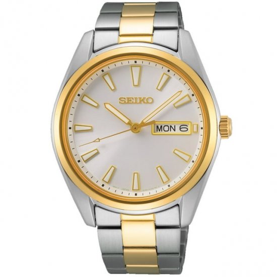 Seiko Men\'s Neo Classic Silver Dial Watch