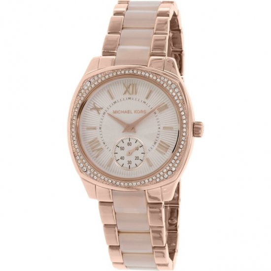 Michael Kors Women\'s Bryn MK6135 Rose Gold Stainless-Steel Quartz Fashion Watch