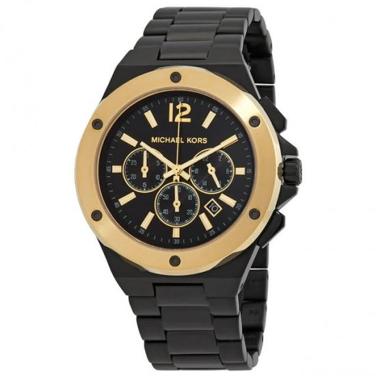 Michael Kors Lennox Chronograph Quartz Black Dial Men\'s Watch MK8941