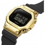 Casio G-Shock Mens Digital Gold Tone Plated Metal Quartz Watch GM5600G-9