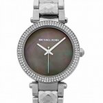 Michael Kors Women's Parker MK6424 Silver Stainless-Steel Japanese Quartz Diving Watch