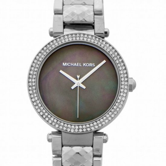 Michael Kors Women\'s Parker MK6424 Silver Stainless-Steel Japanese Quartz Diving Watch