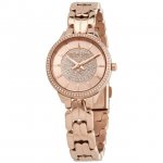 Michael Kors Minni Allie Quartz Crystal Rose Dial Ladies Watch MK4413