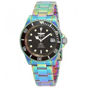 Invicta Men's 26600 Pro Diver Automatic 3 Hand Black Dial Watch