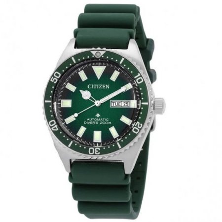 Citizen Promaster Automatic Green Dial Men's Watch NY0121-09X