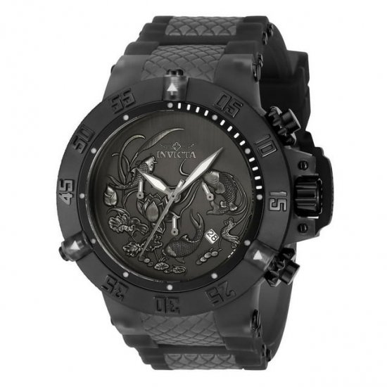 Invicta Subaqua Chronograph Quartz Black Dial Men\'s Watch 37040