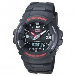 G-Shock Ana-Digi G100-1B Ana-Digi Classic Wristwatch