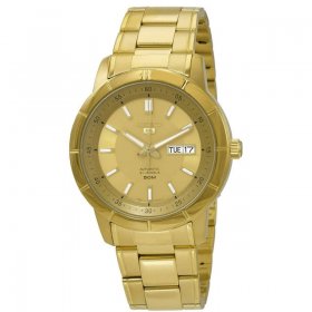 Seiko Seiko 5 Automatic Gold Dial Men's Watch SNKN62