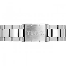 Men's TW2R39700 IQ+ Move Multi Time Silver-Tone/Blue Stainless Steel Bracelet Watch