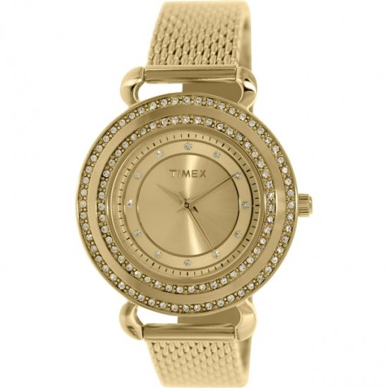 Women\'s Classic T2P232 Gold Stainless-Steel Quartz Fashion Watch