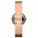 Fossil Women's Virginia Three-Hand Day-Date, Rose Gold-Tone Stainless Steel Watch, ES3284