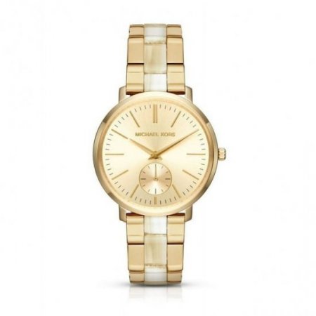 Michael Kors Women's Jaryn Gold Dial Watch MK3510