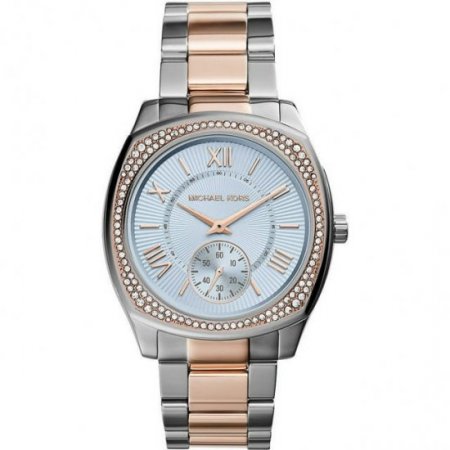 Women's Two-Tone Bryn Steel Glitz Watch MK6136