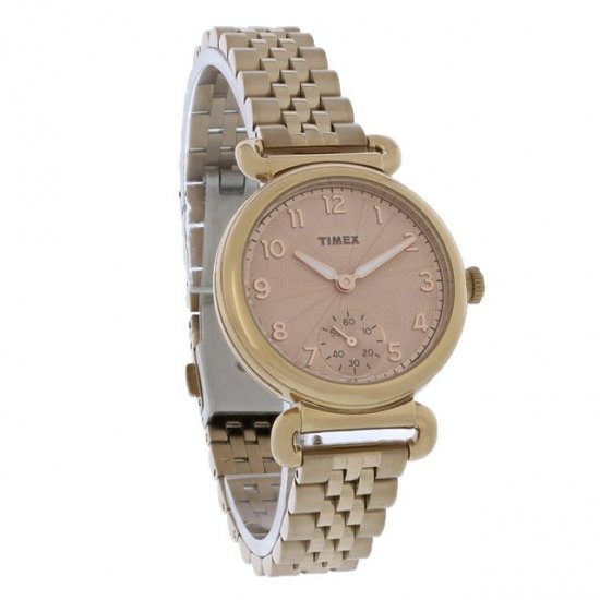 Timex Model 23 Ladies Rose Gold PVD Stainless Quartz Watch TW2T88500VQ