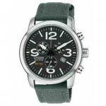 Citizen Men's Eco-Drive Chronograph Nylon Strap Watch - AT2100-09E