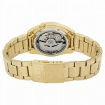 Seiko Men's Series 5 Automatic Gold Dial Watch SNKL48