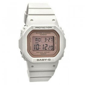 Casio Baby-G Digital White Resin Strap Quartz BGD-565SC-4 100M Women's Watch