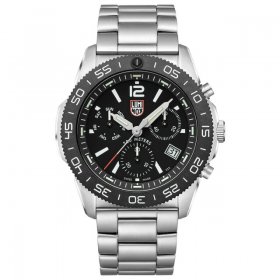 Men's Luminox Pacific Diver Chronograph Steel Swiss Watch 3142