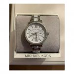 New Michael Kors Sofie Multiface Steel 36mm White Dial Lady Quartz Watch MK4345