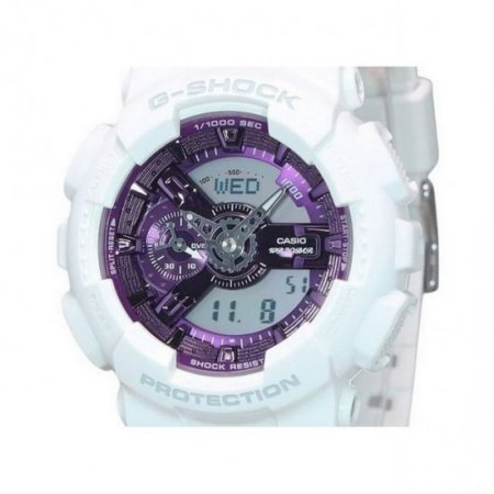 Casio G-Shock Seasonal Collection 2023 Analog Digital Purple Dial Quartz GA-110WS-7A 200M Men's Watch