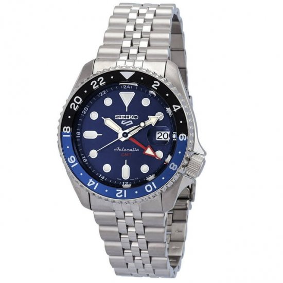 Seiko 5 Sports Automatic Blue Dial Men\'s Watch SSK003K1