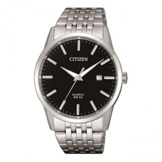 Citizen Quartz Black Dial Men\'s Watch BI5000-87E