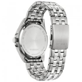 Citizen Men's BM7251-53L Silver Stainless-Steel Eco-Drive Dress Watch